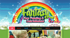 Desktop Screenshot of fantasyfacepainting.org